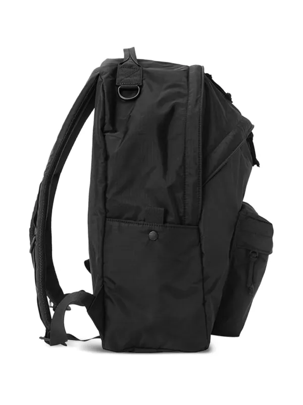 Porter-Yoshida & Co. logo-patch Backpack | Black | FARFETCH display picture 1