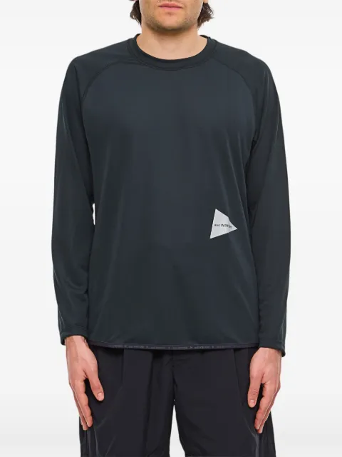 and Wander playera con logo estampado