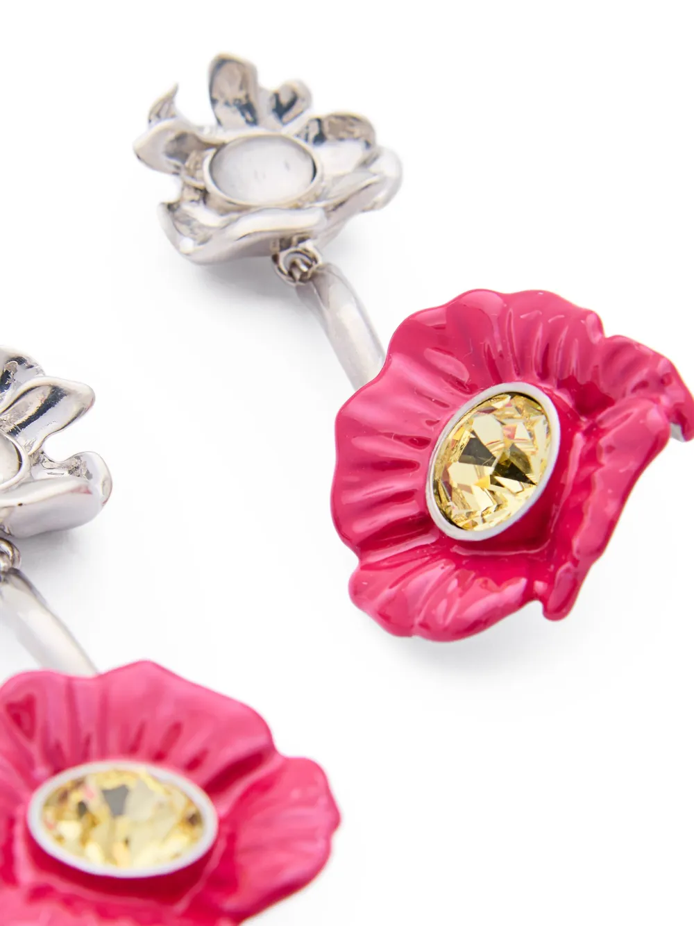 Marni Flower Pop oorbellen - Zilver