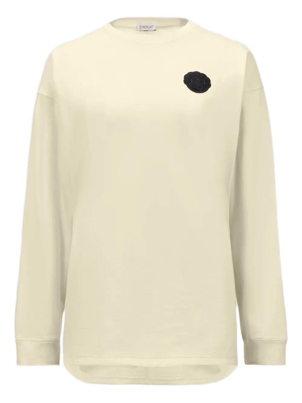 Moncler x Lulu Li T-shirt met lange mouwen Beige