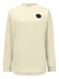 Moncler x Lulu Li long-sleeves T-shirt - Neutrals