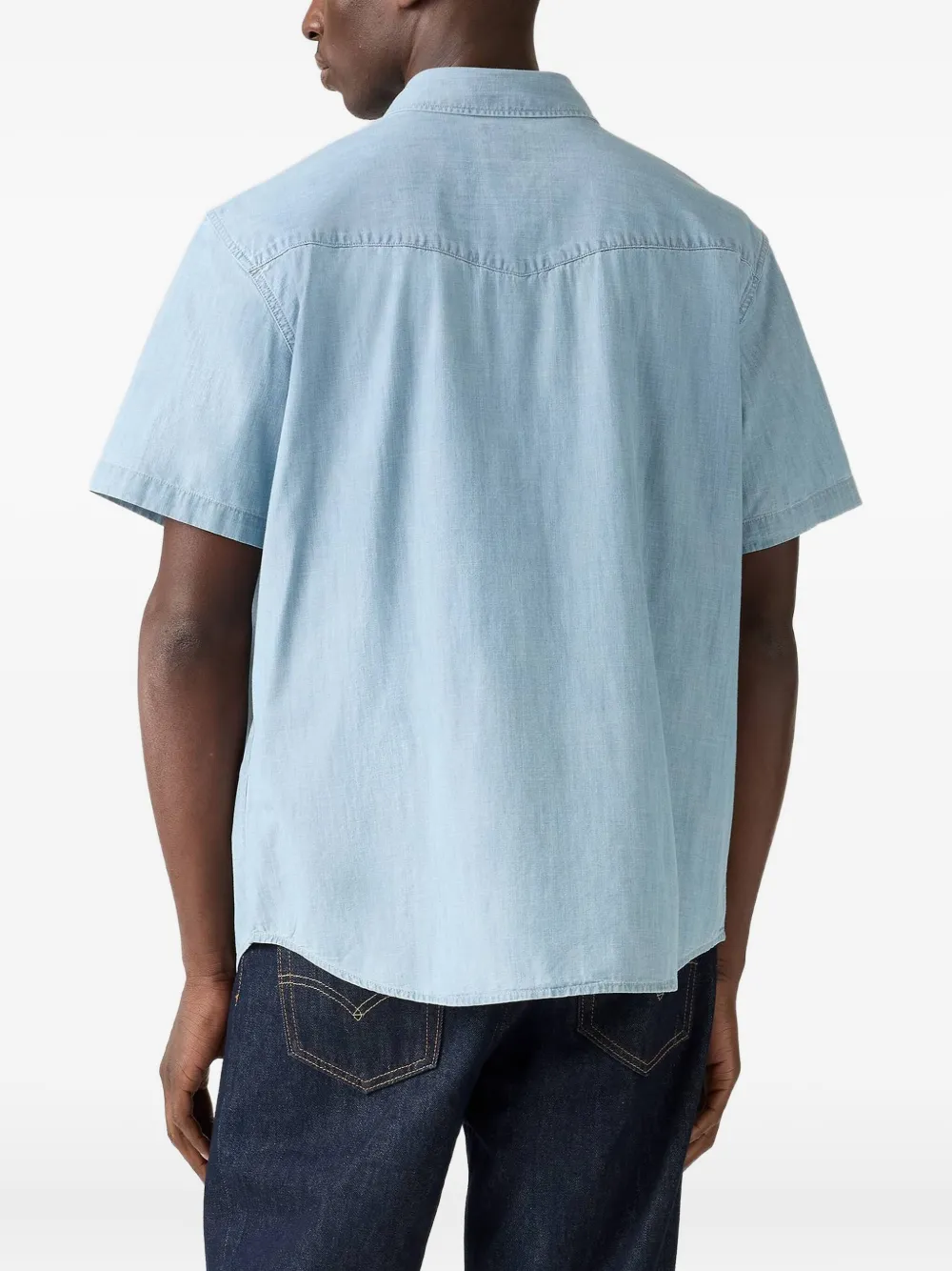 Levi's Overhemd met korte mouwen Blauw