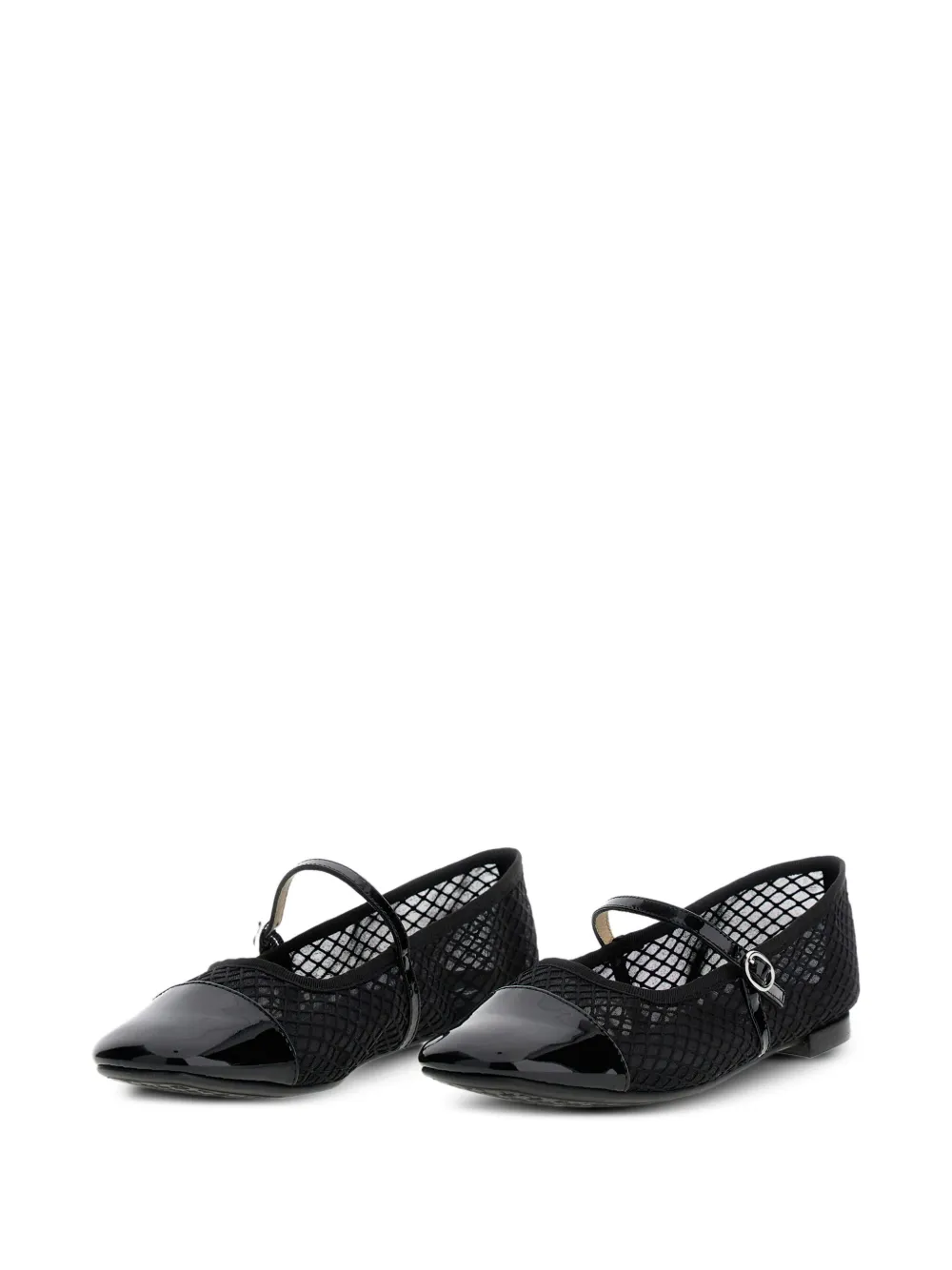 Repetto Mesh ballerina's - Zwart
