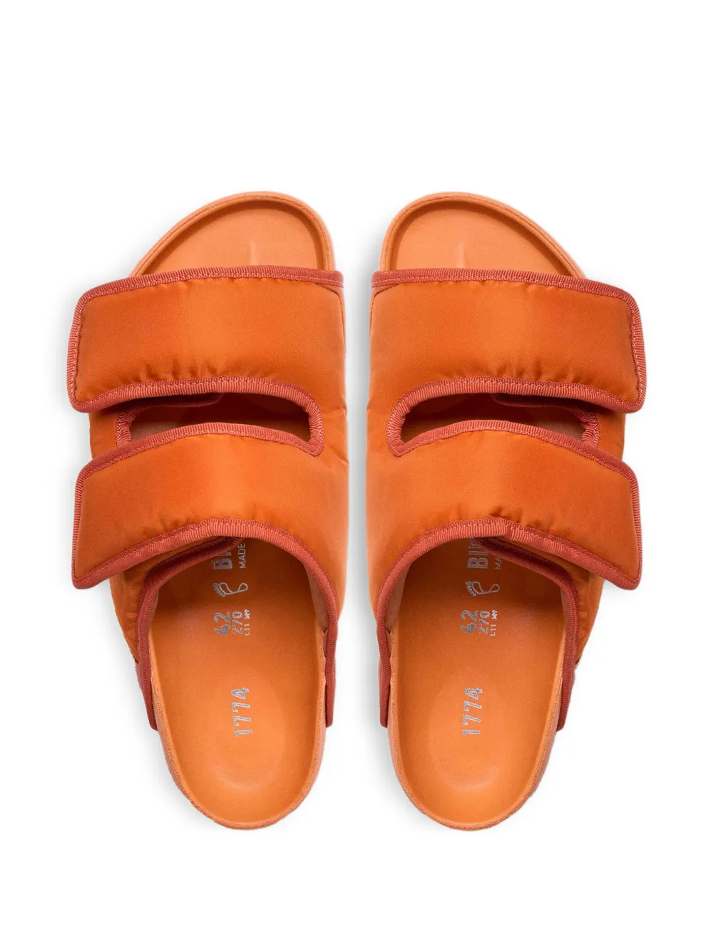 Birkenstock 1774 sandalen met klittenband - Oranje