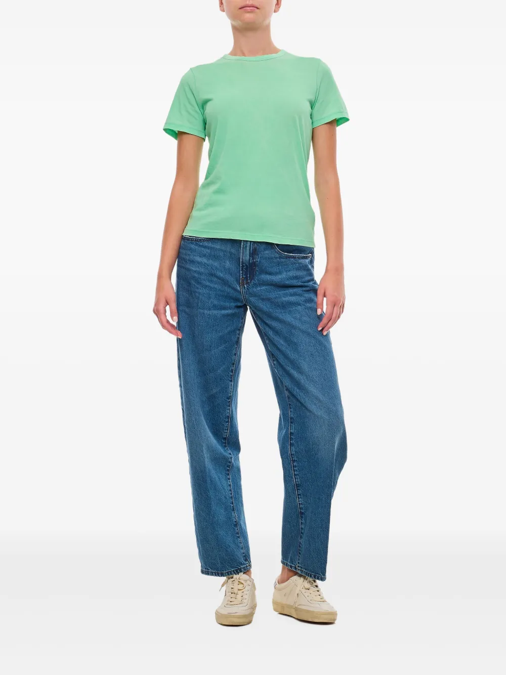 Cotton Citizen T-shirt met ronde hals Groen