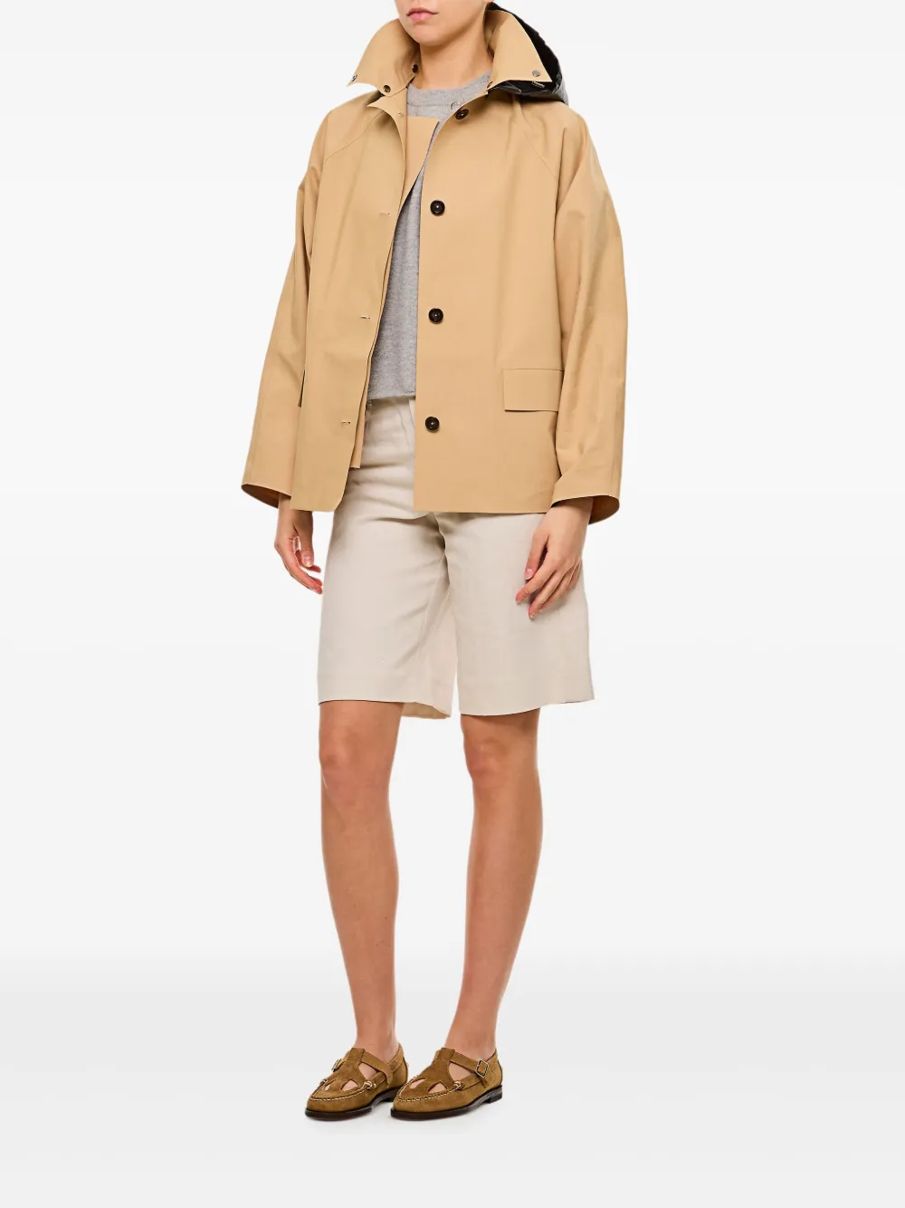 Shop Kassl Editions Cotton-blend Jacket
