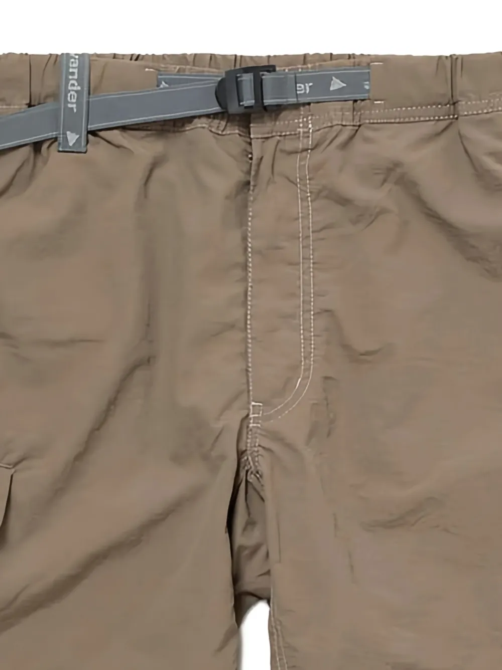 And Wander Shorts met ceintuur - Beige