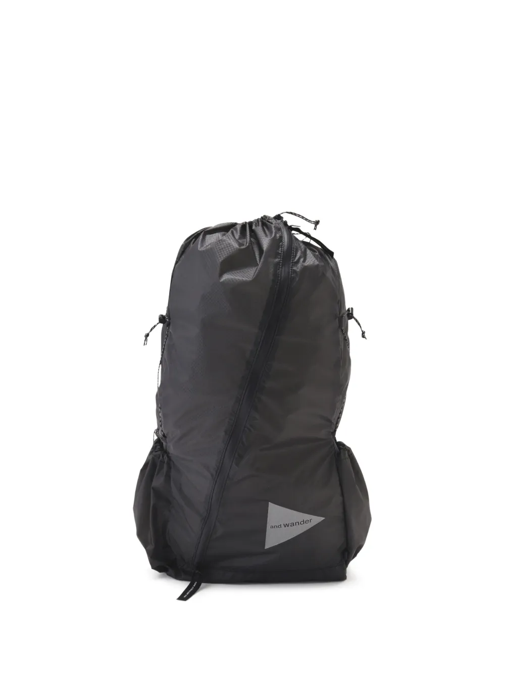 and Wander logo-print backpack | Grey | Image 1