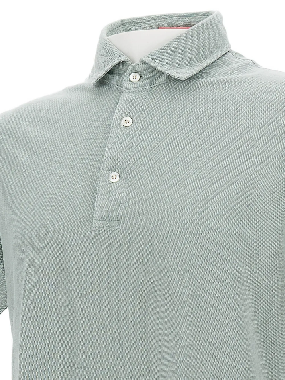 Drumohr Poloshirt met korte mouwen Groen