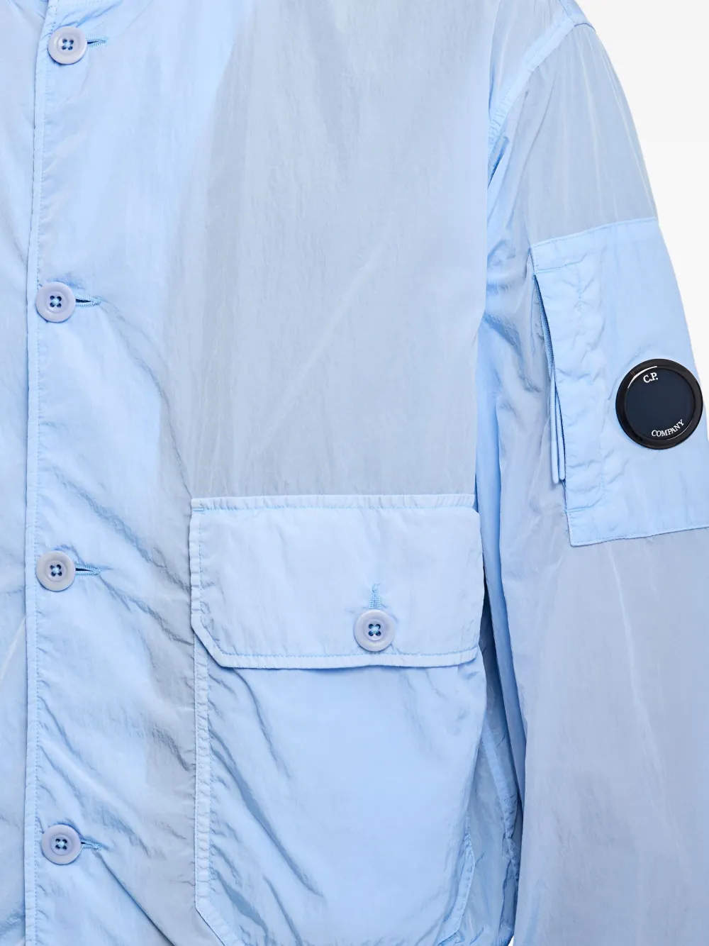 C.P. Company Lichtgewicht bomberjack met rits Blauw