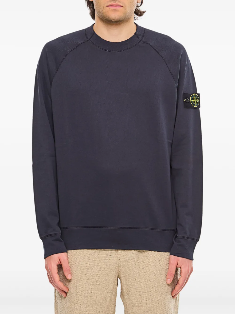 Stone Island Sweater met ronde hals Blauw