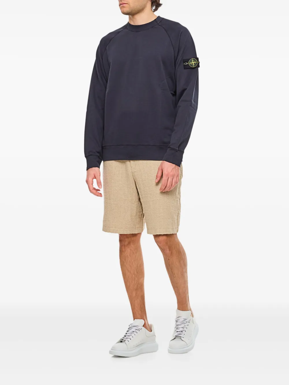 Stone Island Sweater met ronde hals - Blauw