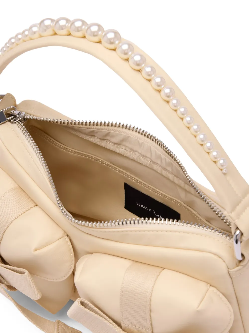 Simone Rocha Utility Bow shoulder bag - Beige