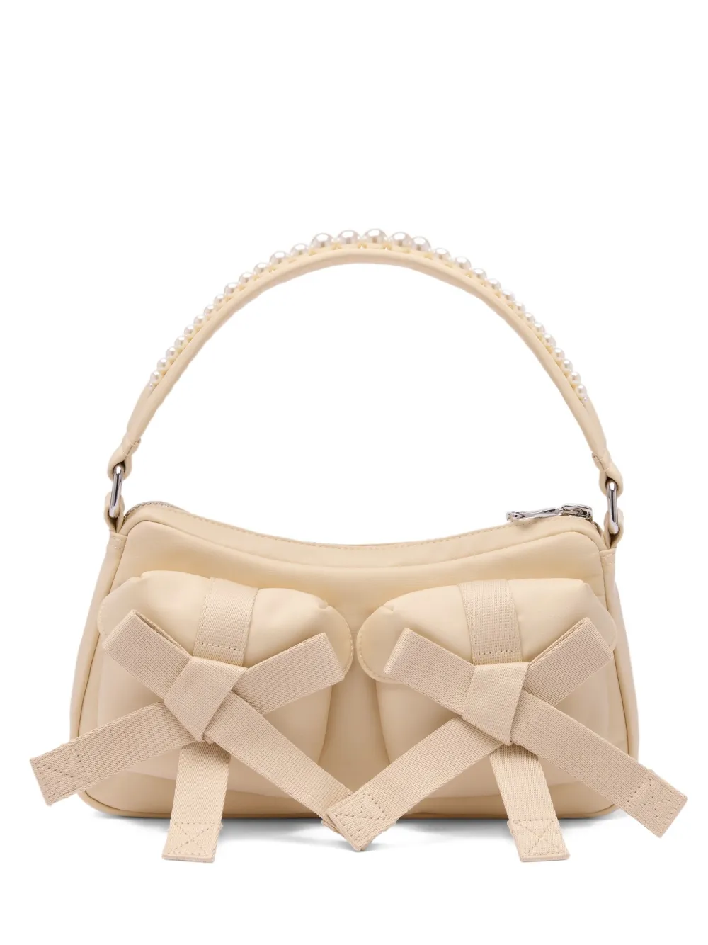 Simone Rocha Cargo Bow schoudertas Beige