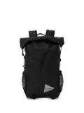 and Wander logo-print backpack - Black