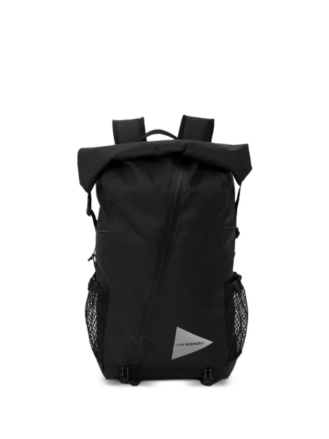 and Wander logo-print backpack