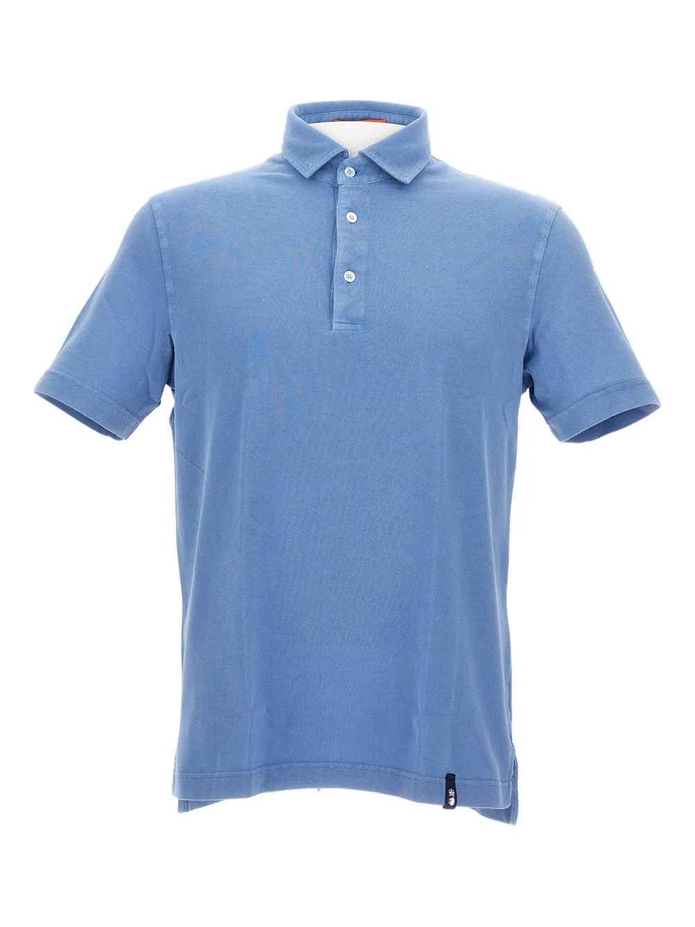 Drumohr Katoenen poloshirt Blauw