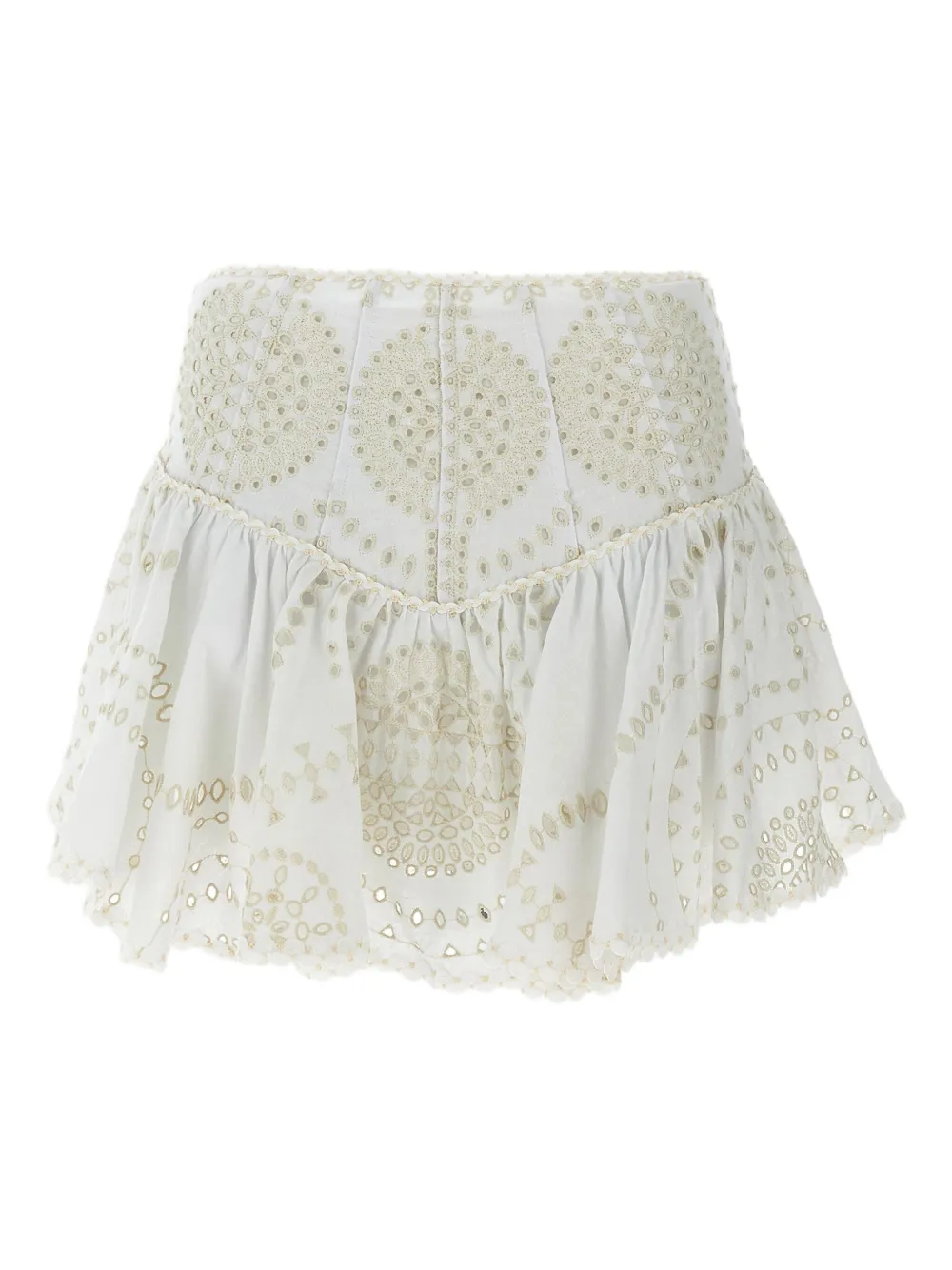 Charo Ruiz Ibiza Flared rok Beige