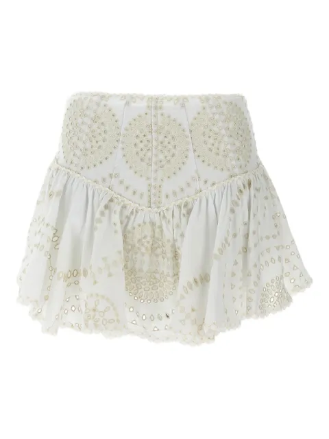 Charo Ruiz Ibiza embroidered flared skirt