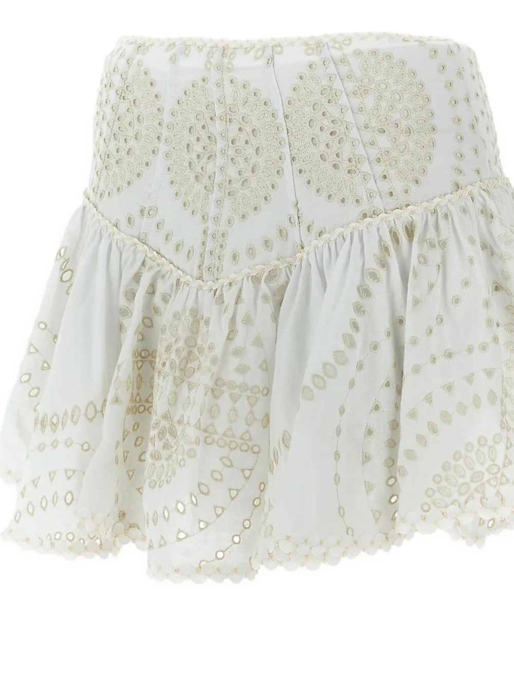 Charo Ruiz Ibiza Flared rok Beige