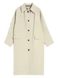 KASSL Editions single-breasted coat - Brown