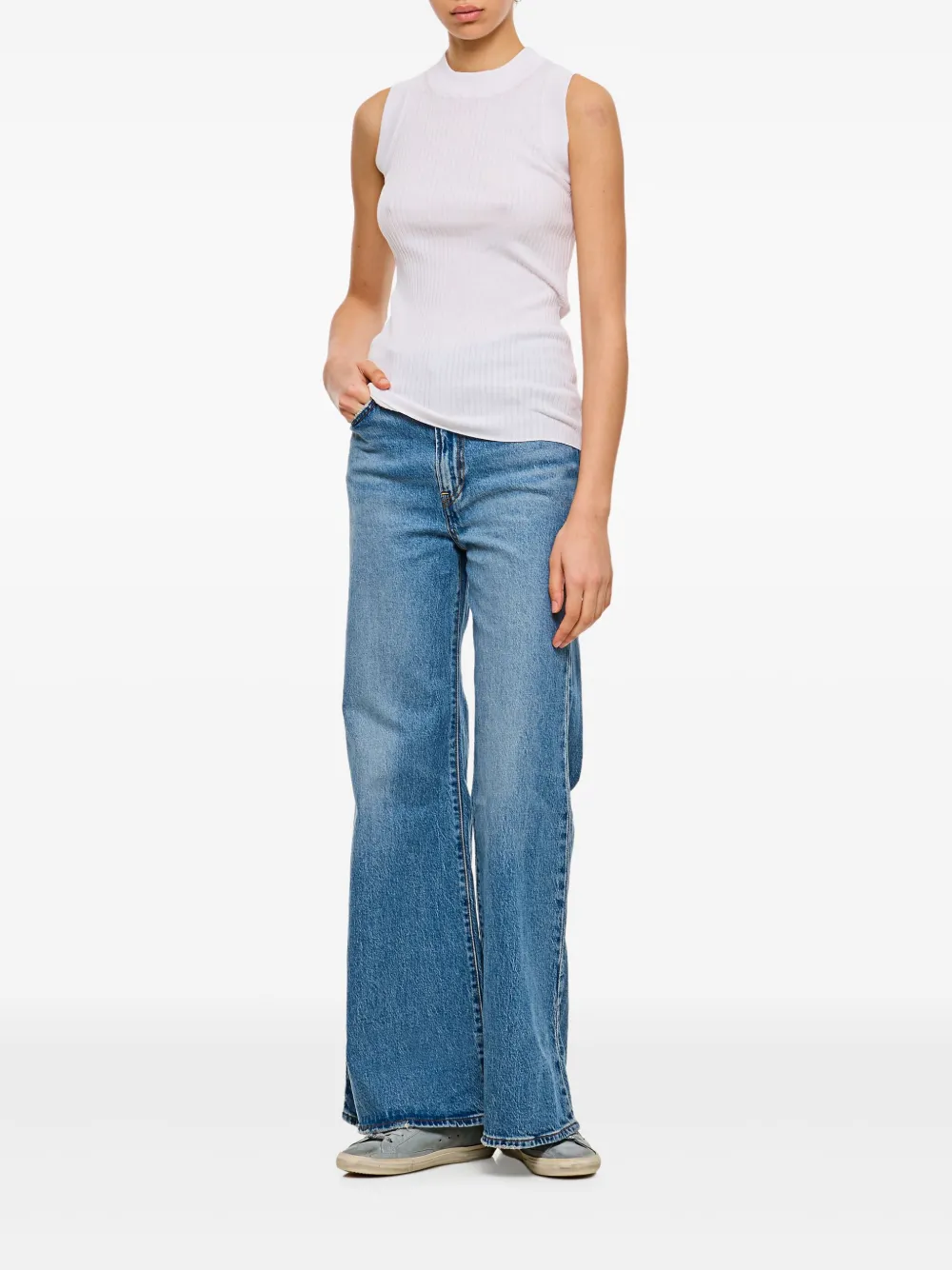 Levi's Jeans van katoenblend - Blauw