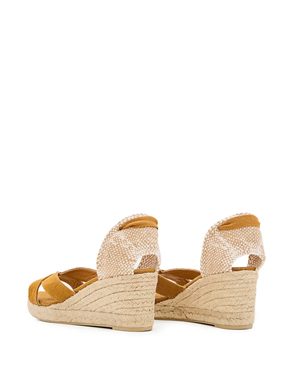 Castañer wedge espadrille sandals Brown