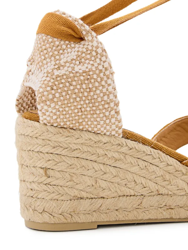 Castañer Wedge Espadrille Sandals | Brown | FARFETCH