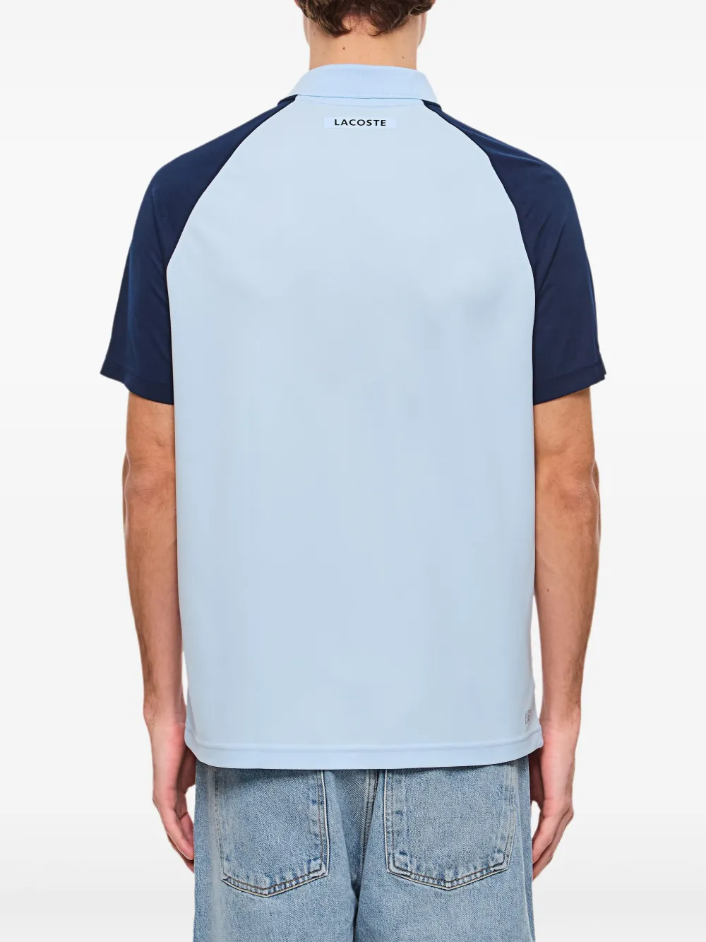 Lacoste Poloshirt met logopatch Blauw