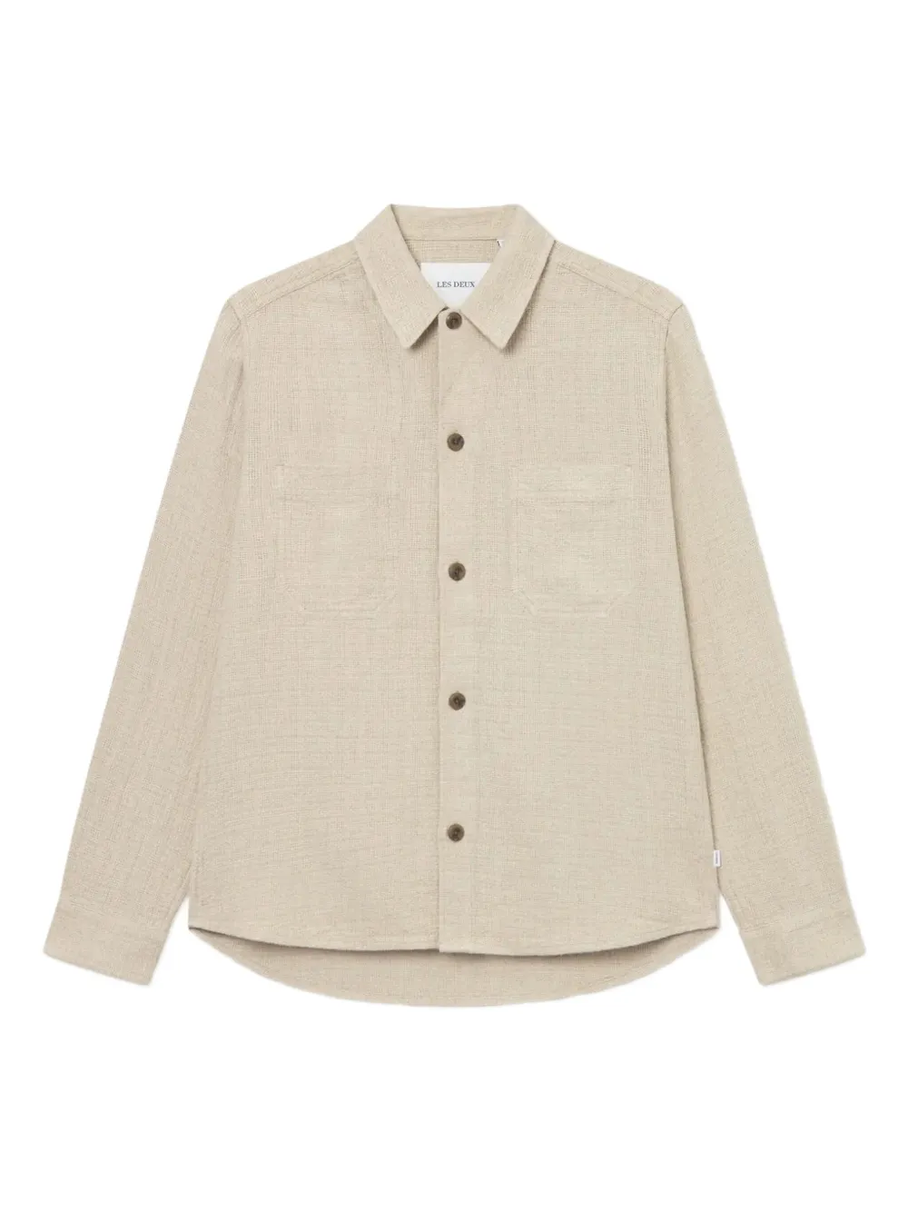 Les Deux Camisa com tag de logo | Neutro | Image 1