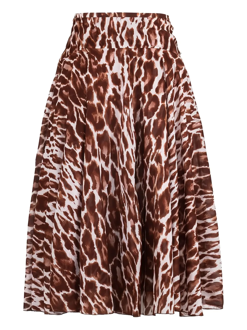 Samantha Sung Aster leopard-print midi skirt | A-Line Skirts | Image 2