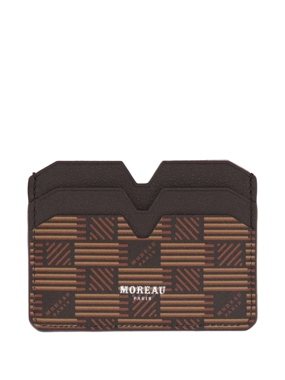 Moreau patterned cardholder | marrón | Image 1