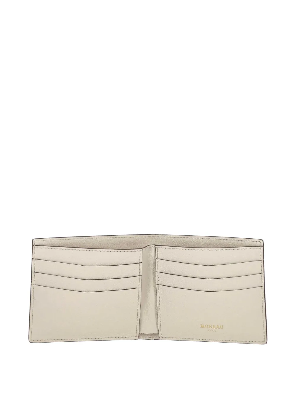 Moreau Signature-pattern Bi-fold Wallet In Neutral
