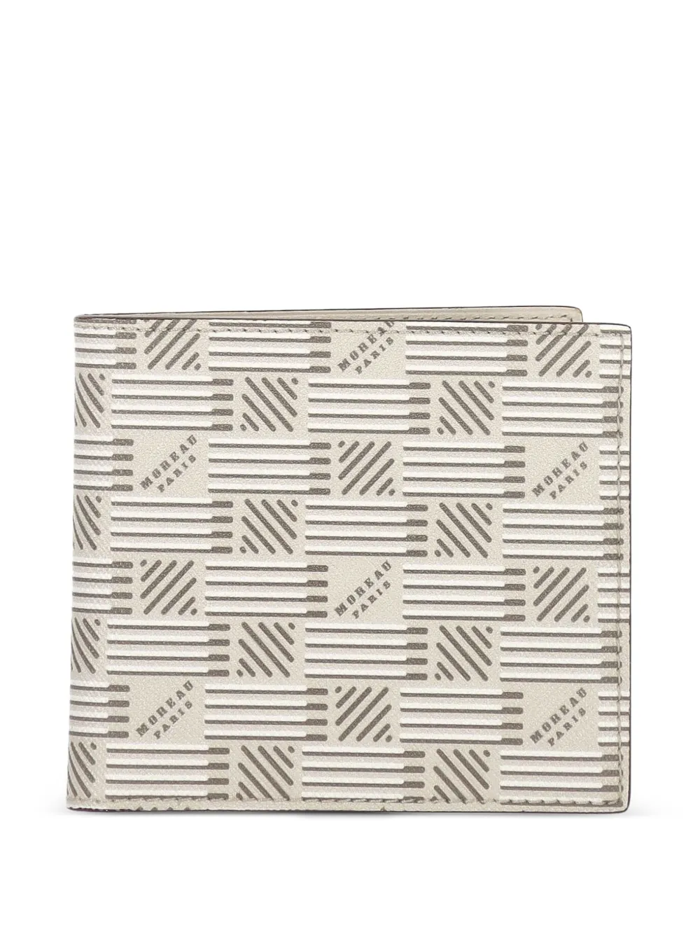 Moreau signature-pattern bi-fold wallet | neutro | Image 1