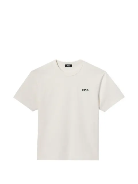 A.P.C. logo-detail T-shirt
