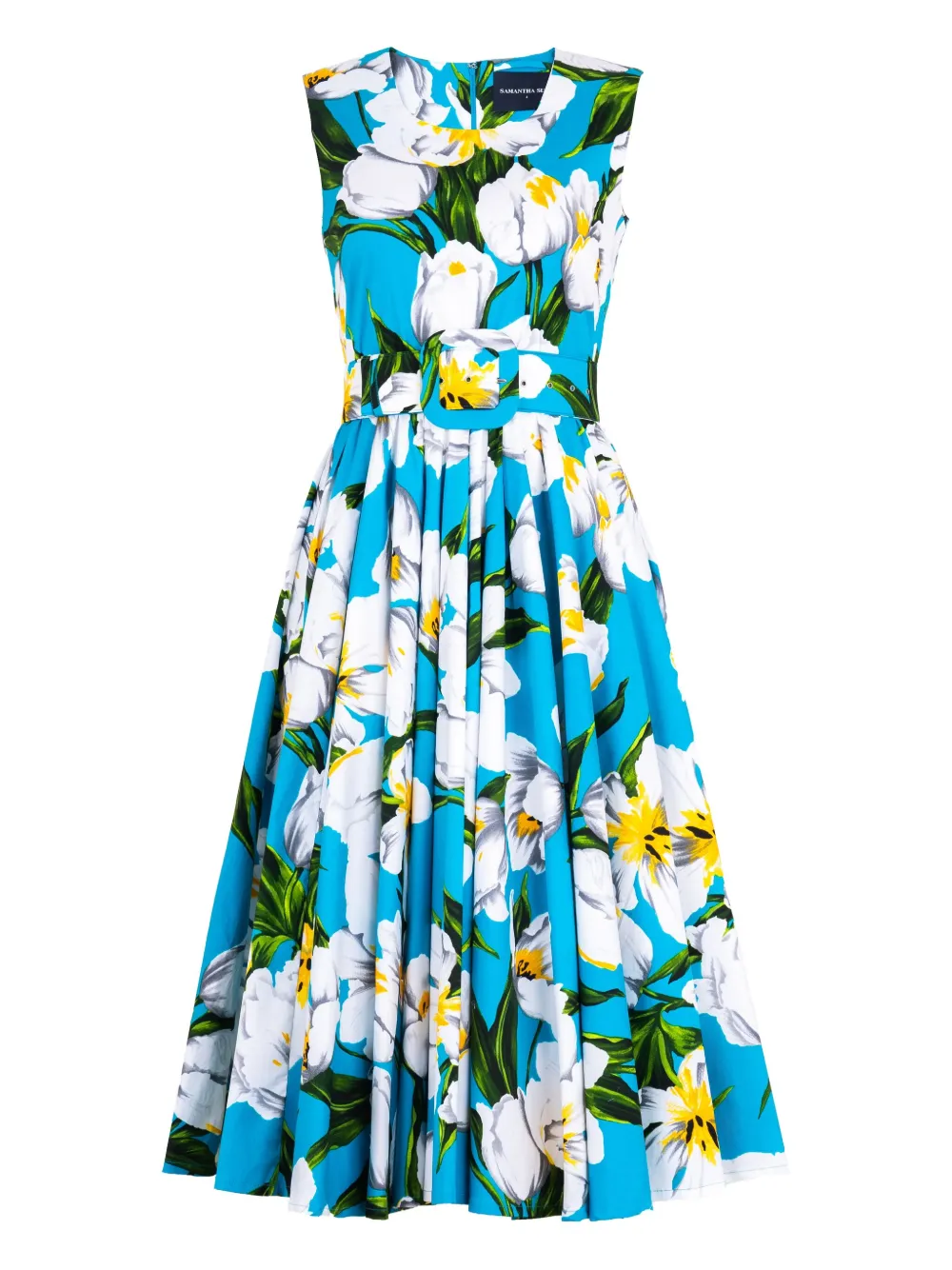 Abelia midi dress