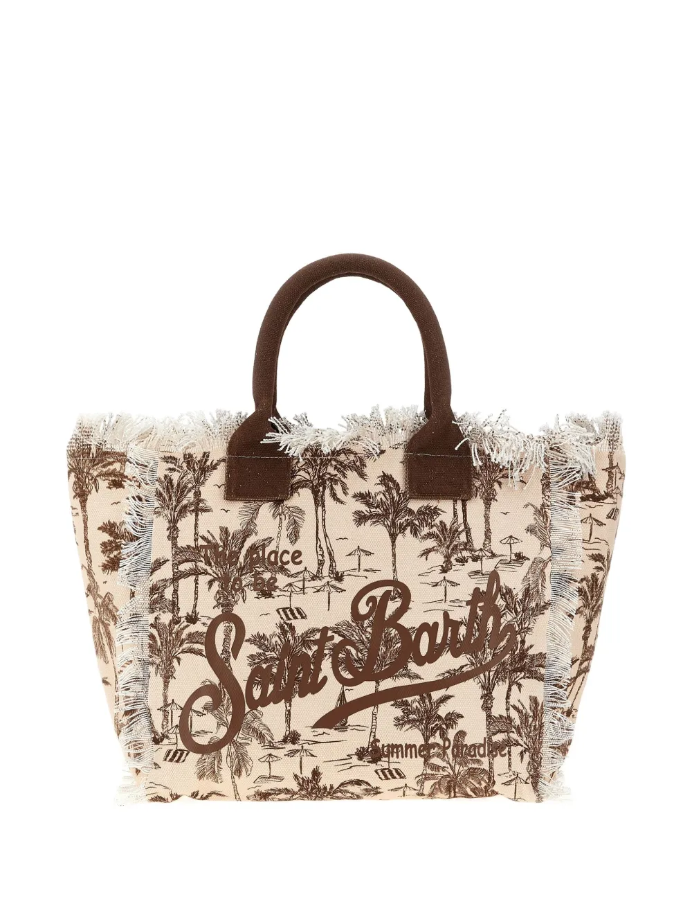 MC2 Saint Barth fringed tote bag | Beach Bags | Image 2