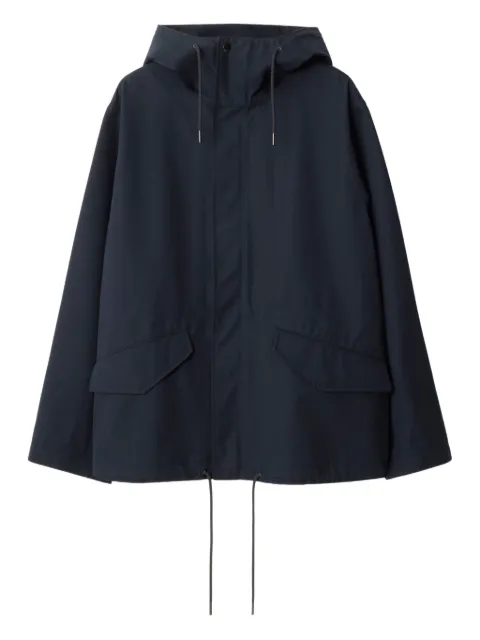 Burberry hooded oversized jacket