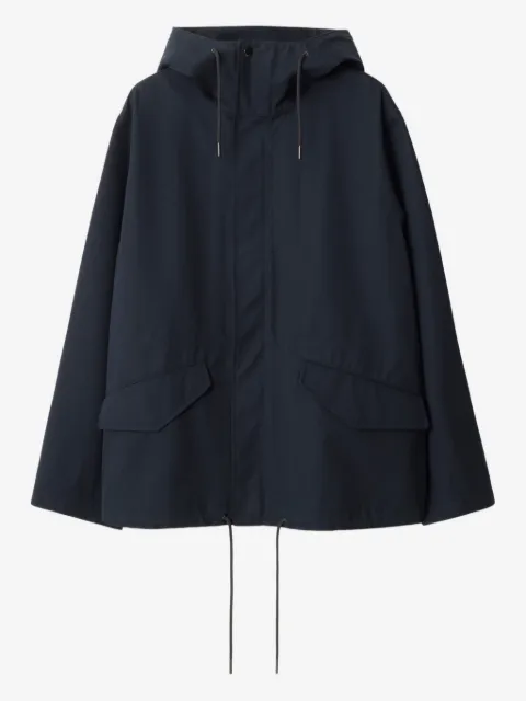 Burberry hooded oversized jacket