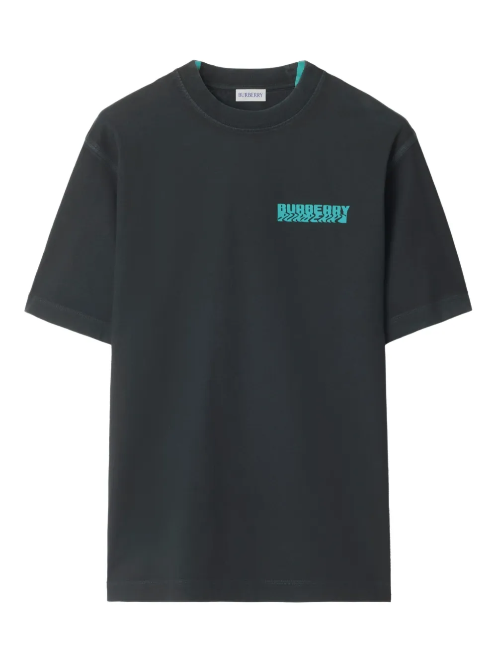 Burberry logo-print t-shirt Grijs