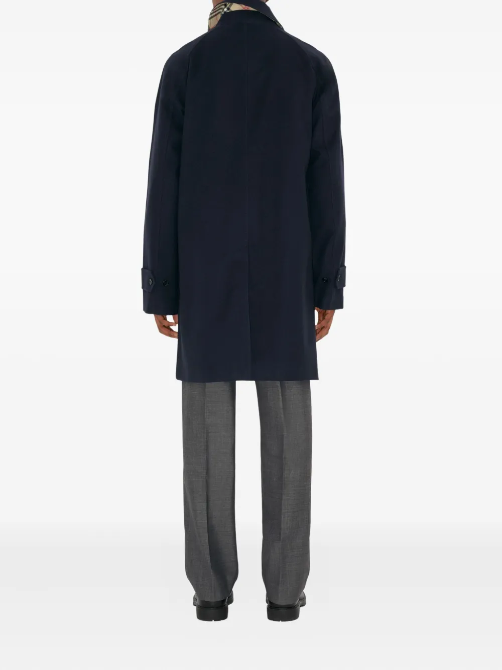 Burberry Kasjmier jas Blauw
