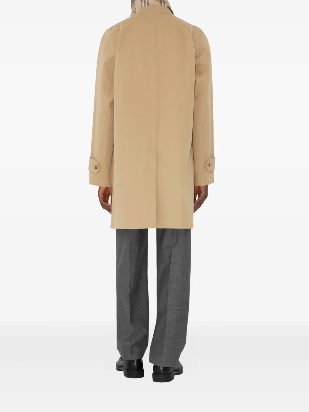 Burberry Wollen jas Beige