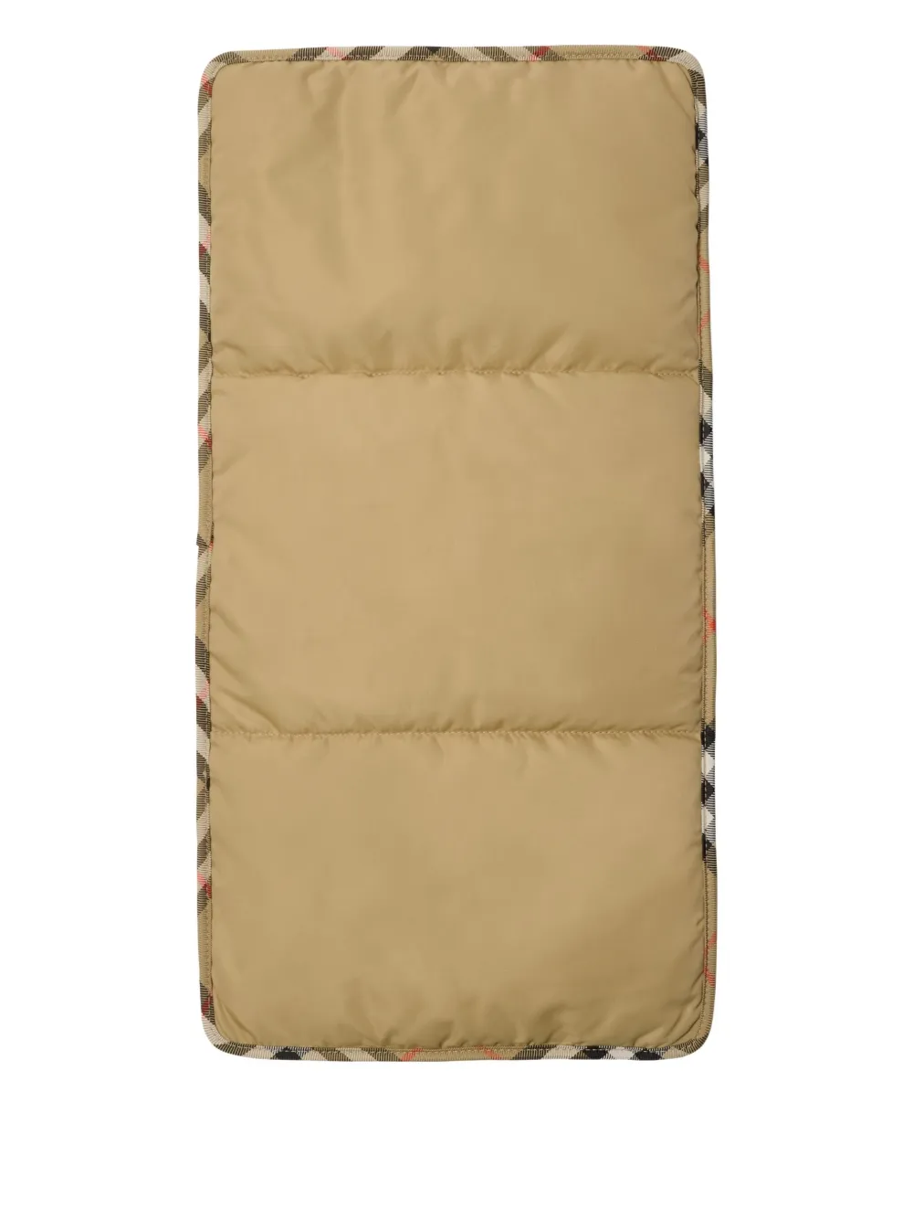 Burberry Kids Geruite rugzak Bruin