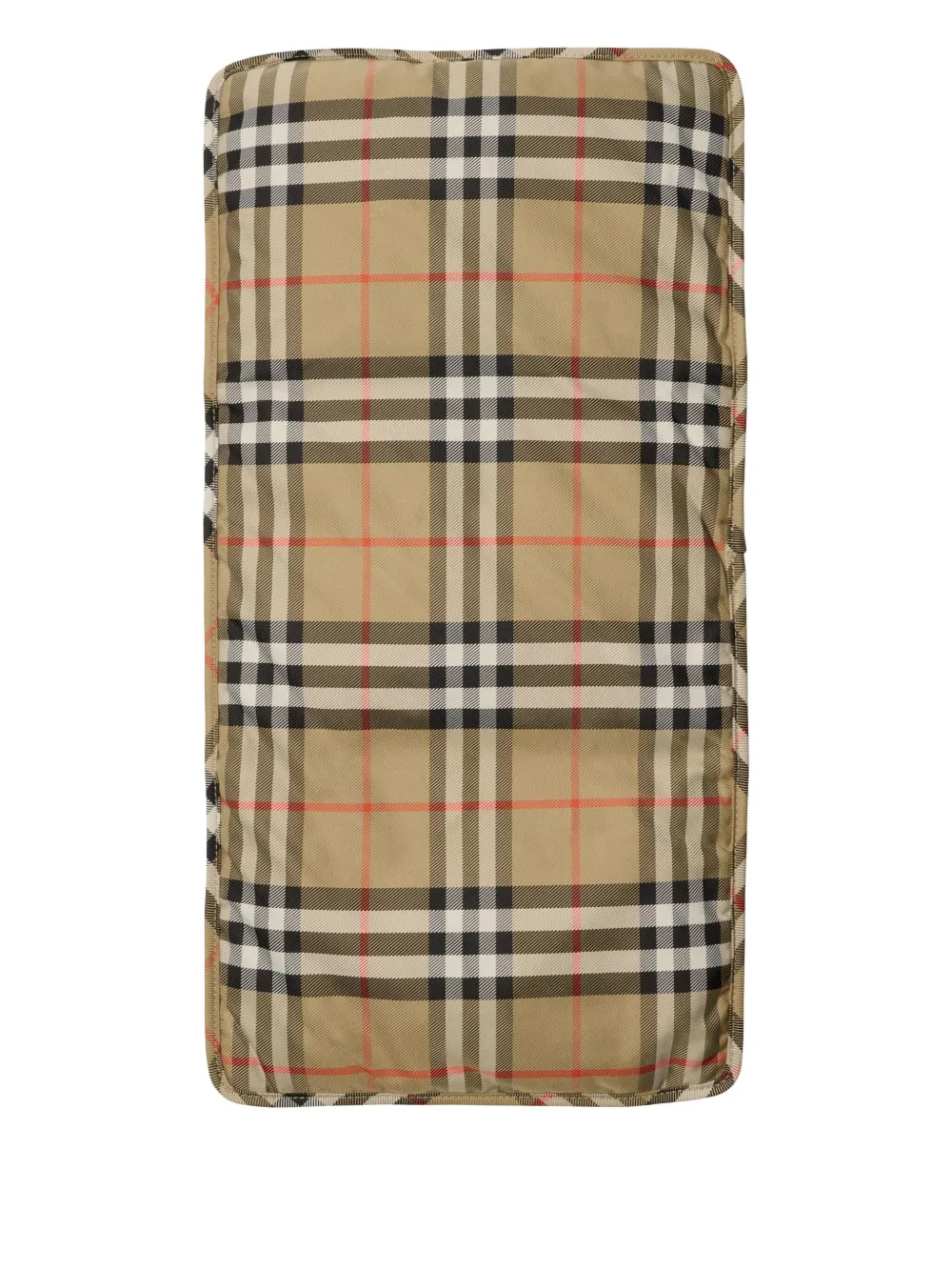 Burberry Kids Geruite rugzak Bruin