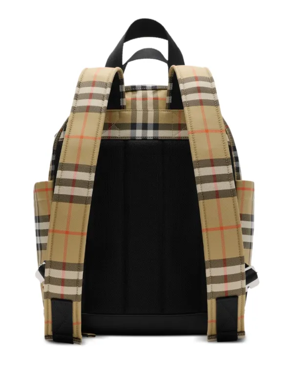 Burberry Kids check-patterned Backpack | Brown | FARFETCH