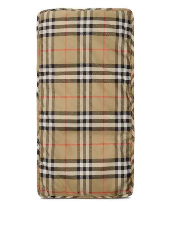 Burberry Kids check-patterned Backpack | Brown | FARFETCH