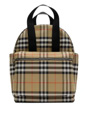 Burberry Kids チェック マザーズバッグ | ニュートラル | FARFETCH JP