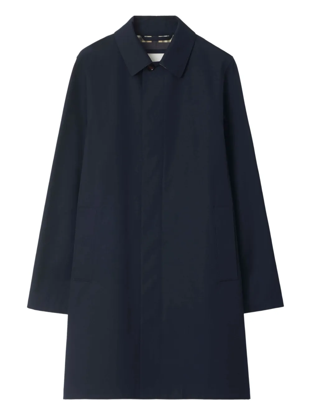 Burberry button-up coat | Blue | Image 1
