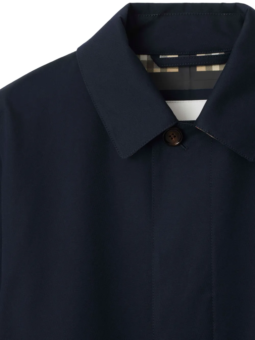 Burberry Button-up jas Blauw