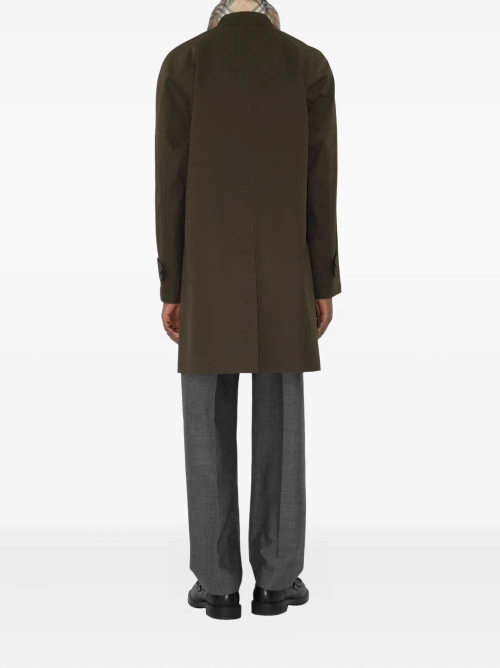 Burberry Jas van biologisch katoen Groen